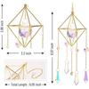 Ornaments Sunlight Refraction Hanging Wind Chime Rainbow Color Sun Catchers Crystal Prism Pendant