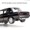 1:18 Россия LADA 2107 NIVA Литые металлические модели Игрушечный автомобиль 6 дверей открываются Звук Свет Оттянуть назад Транспортное средство Коллекция Подарок Детские игрушки
