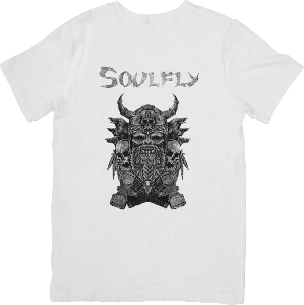 Soulfly music Vintage Retro Fit for Unisex women Quality Cotton TShirts