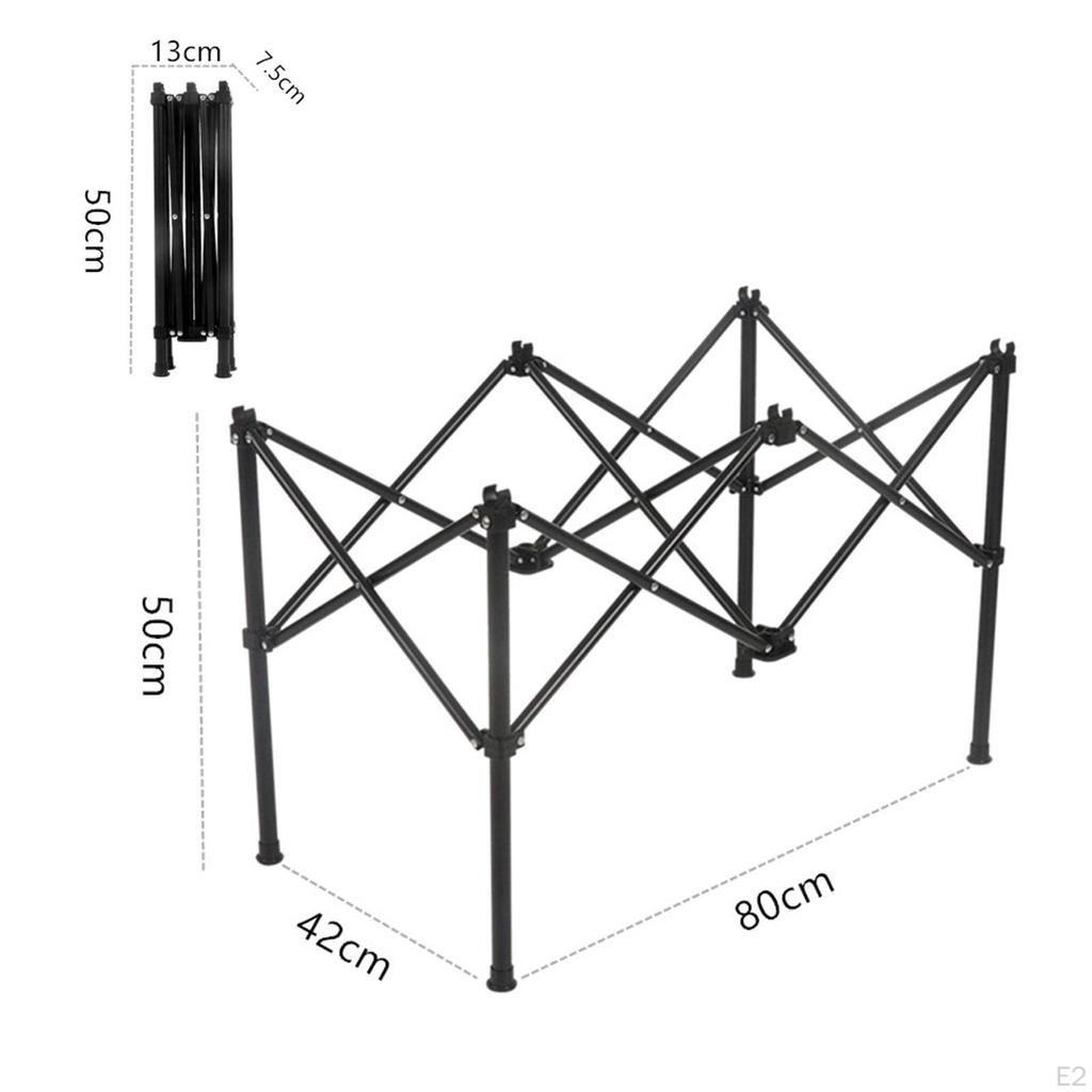 Складные ножки походного стола, кронштейны для ног, уличное оборудование, легкий портативный