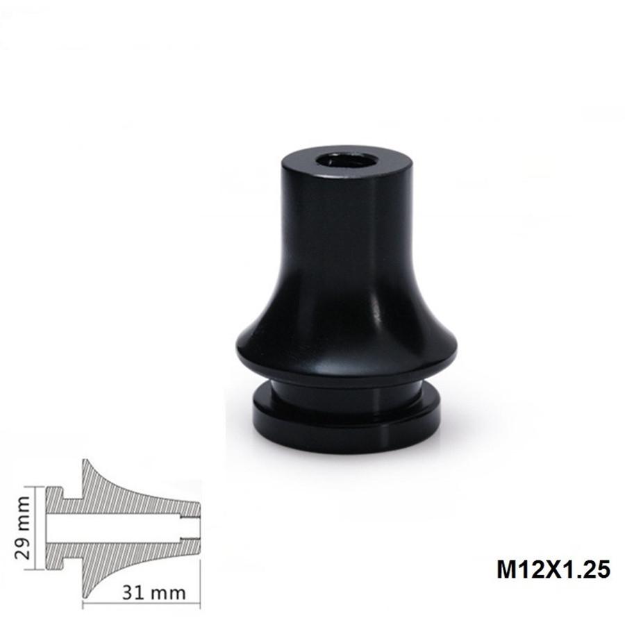 Резьба M12 x 1.25 Автомобильная алюминиевая ручка ручного переключения передач Адаптер фиксатора чехла