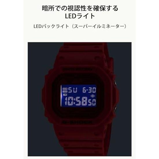 Casio wristwatch G-Shock domestic genuine product environmentally friendly material DW-5600RRB-4JF mens red