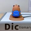 Turtle Capybara Mobile Phone Stand Figure Model Capybara Cell Phone Bracket  Desktop Ornaments