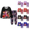 Children's Fashion Suit Skirt Round Neck Long Sleeve Top Pants