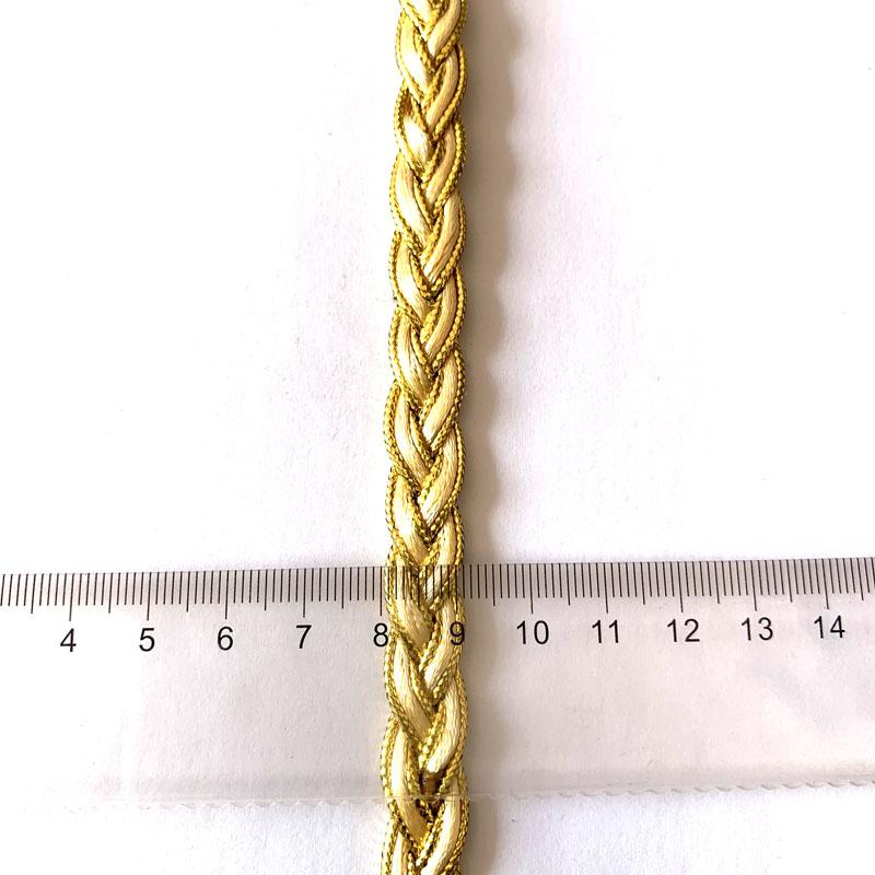 4m/13.12ft Each Pack Lace Trims Red Green Gold Satin Ribbon Wedding Party Sewing Curtain DIY Handmake Curtain Dress Hats Accessory Decorations