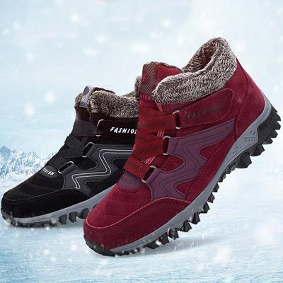 Мужские уличные водонепроницаемые снегозащитные женские зимние ботинки большого размера 36-47, зима большого размера