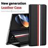 For Samsung Galaxy Z Fold 7 5G Luxury PU Leather Card Slot Wallet Bracket Phone Case Full Protection Shockproof For Galaxy Z Fold 6 5 4 3 2 Case