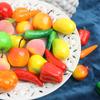 10/20Pcs Foam Artificial Fruit Fruit And Vegetable Simulation for Home Decor Fake Fruit Food Apple Lemon Peach Photography Props