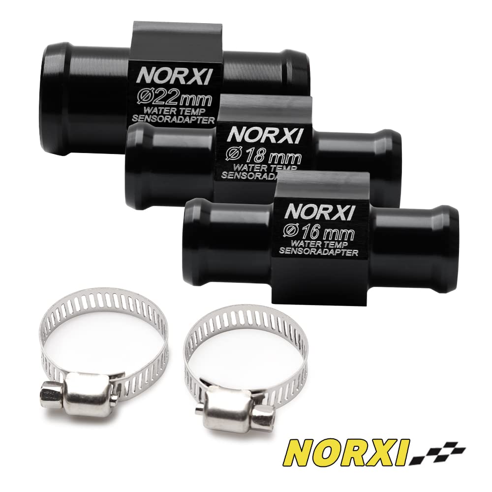 NORXI Мотоциклетный цифровой водонепроницаемый с функцией предупреждения о высокой температуре универсальный компактный