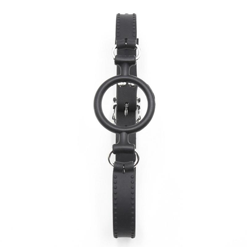 BDSM Open Mouth Gag O Ring,100% Medical Silicone Full Head Harness,SM Sex Toys for Couples,Bondage Gear Sexual Toy Adult