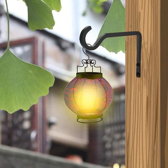 Уличный подвесной кронштейн для растений, вешалка для растений, прочная, несущая, простая в установке, S-образная кормушка для птиц, настенный крючок для цветочной корзины