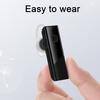 Беспроводной наушник Bluetooth-совместимый 5.0 Водонепроницаемый Эргономичный С шумоподавлением Бизнес Спорт Бег Вкладыши Наушник Гарнитура с заушным креплением