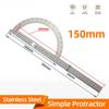 Multi Angle Ruler Stainless Steel Protractor Measuring Instruments Metal Angle Finder Carpenter Tools Angle Meter Goniometer