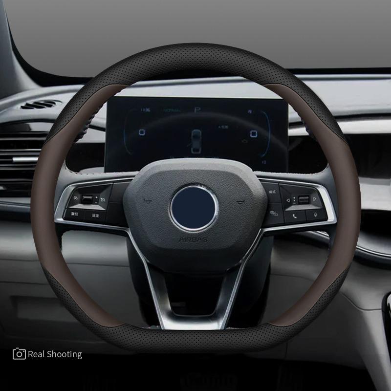 Автомобильный чехол-обмотка на руль Для BYD Qin Plus Dmi EV 2026 2026 2026 2026 Ультратонкий Противоскользящий Влагоотводящий Руль