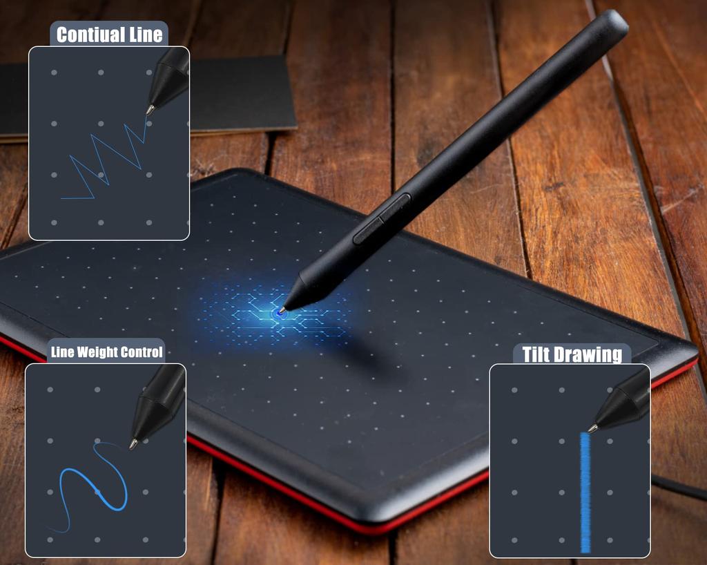 Two-Pack of Wear-Resistant Titanium Alloy Standard Pencil Tips for WACOM and Intuos Series Pens. Replacement Refill Tips Compatible with WACOM