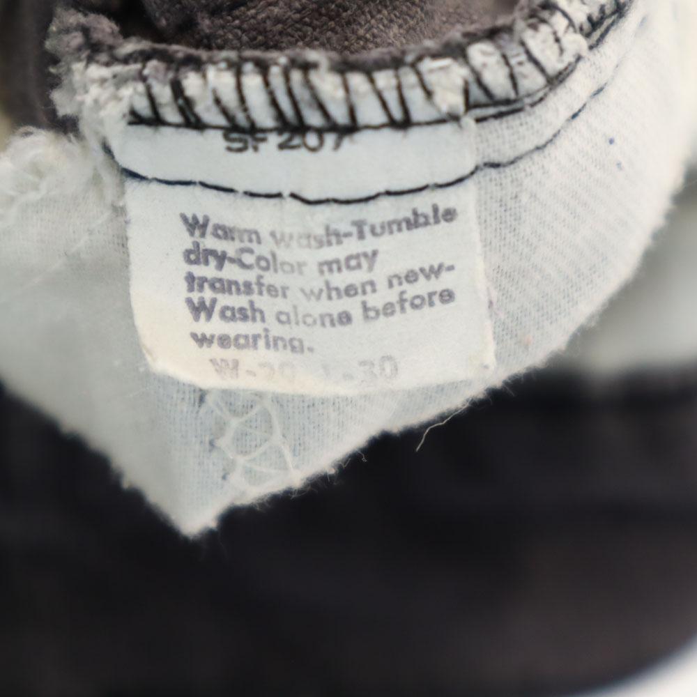 Levi's Винтажные вельветовые брюки 80-х годов W29 Угольно-серые застежка TALON Мужские Б/У