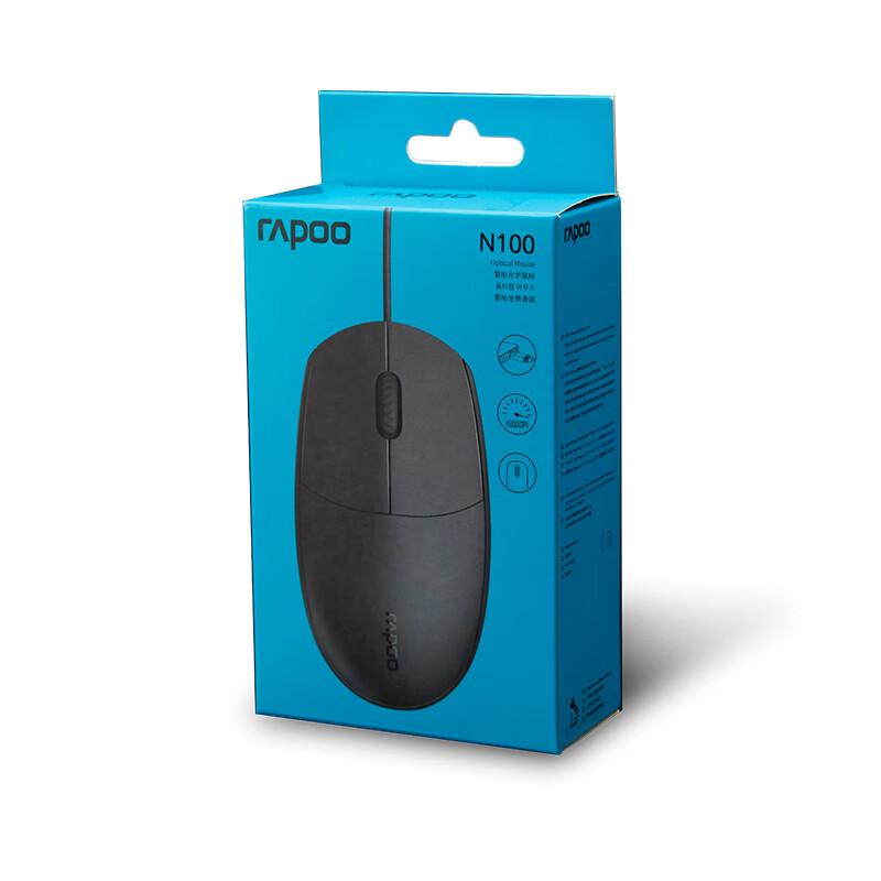 Проводная USB-мышь Rapoo N100 для офиса