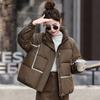 Winter New Cotton-padded Clothes Stand-up Collar Short Versatile Korean Version Loose Cotton-padded Clothes Women's Cotton-padded Jackets