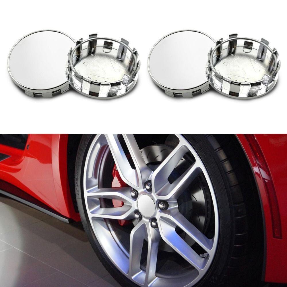 4Pcs Universal Rim Hub Caps Dust-proof Wheel Badge Covers Wheel Center Caps  Auto Accessories