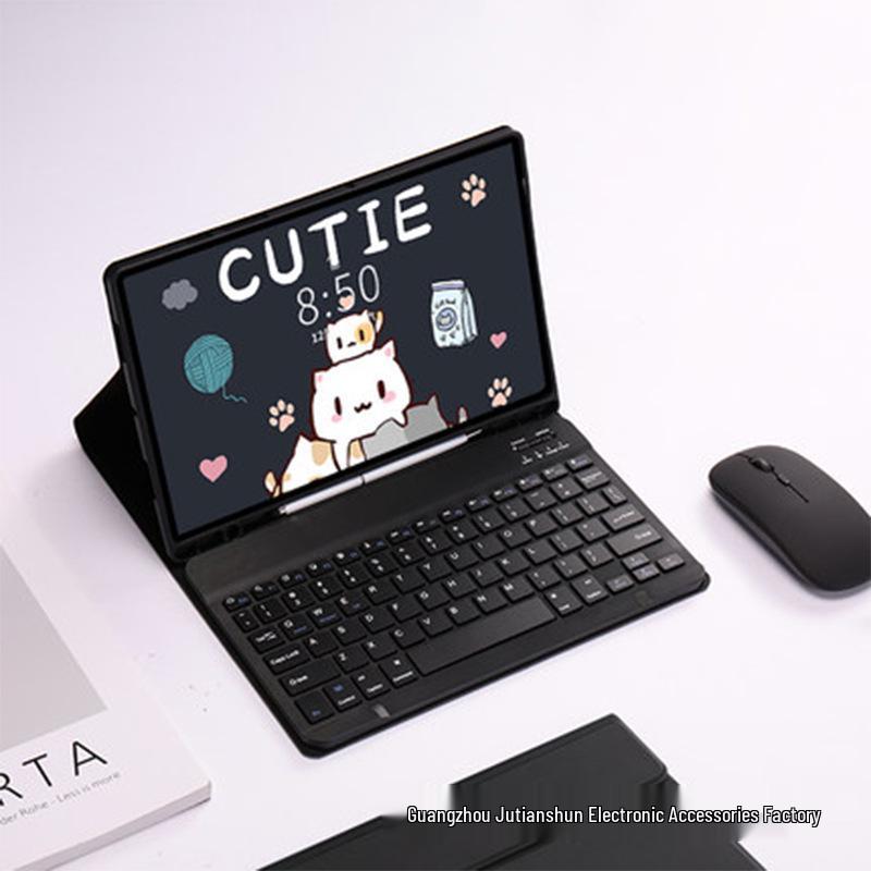 Чехол-клавиатура Bluetooth для iPad Air 11 дюймов 2026 года A2591 с ТПУ-оболочкой