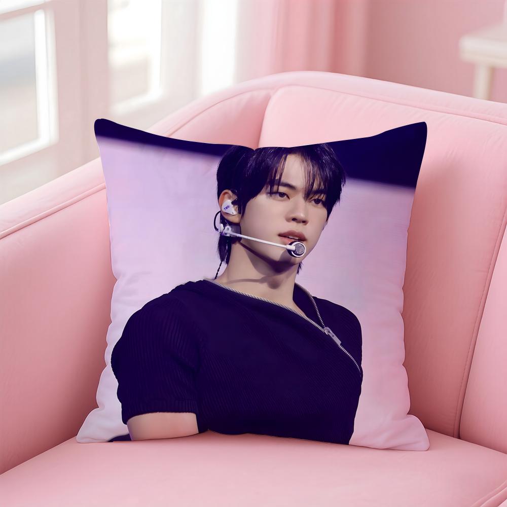 actor fresh DDohoon Cushion Cover Pillow Case Soft Skin Friendly Fabric Concealed Zipper