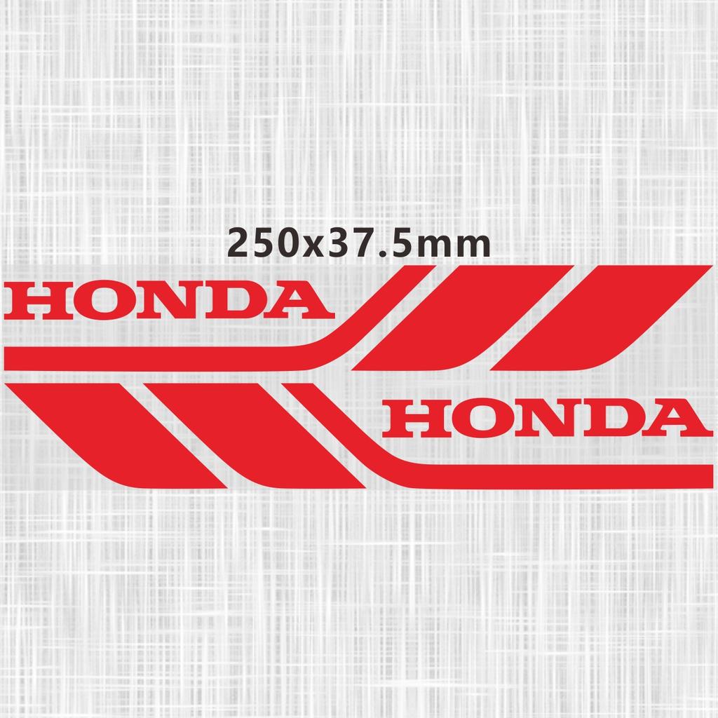 Vinyl Honda Motorcycle Stickers Logo EDecals Waterproof