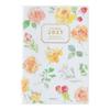Midori Pocket Diary Notebook 2025 B6 Weekly Country Time Floral Pattern 22310006 (Начиная с января 2025 г.)