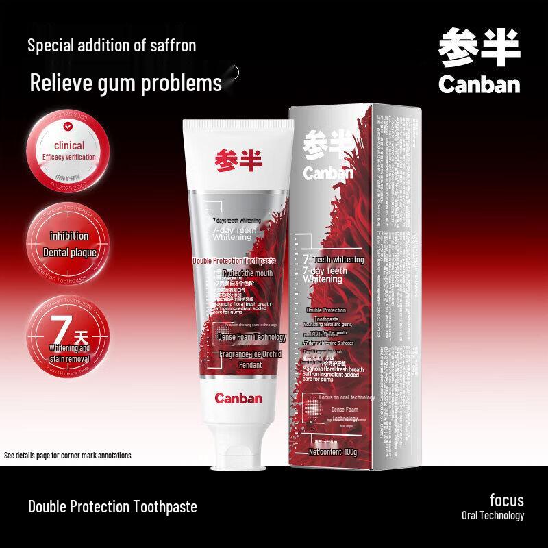 Canban Saffron Gum Care Whitening Toothpaste