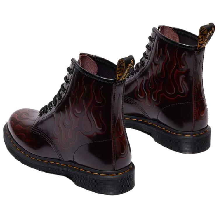 Dr. Martens 1460 Leather Lace-Up Vintage Boots Unisex Boots Cherry-Red 41764600