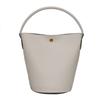 Used Epurée Small Bucket Bag 12768 10161HYZ007 7922 Current Model White Cowhide Leather Cuir d'Ursie Women's from