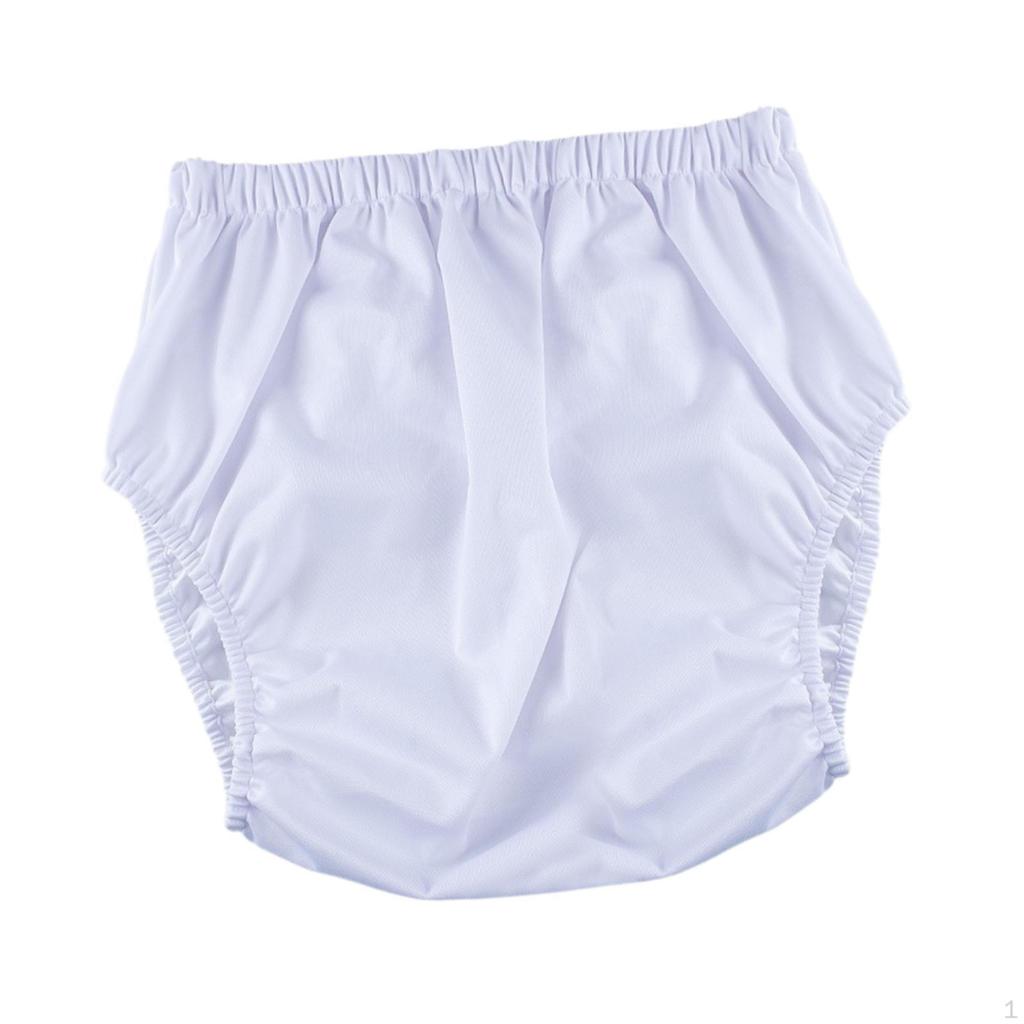 Adults Diaper Cover Incontinence for Women Men Reusable Underpant Low Noise Breathable Comfortable