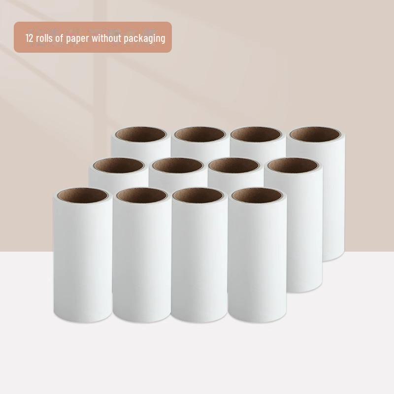 Tearable Sticky Hair Remover Roller Paper Replacement