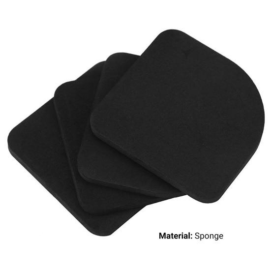 4 шт. Широко используемые ножки для стиральной машины, амортизирующая прокладка, снижающая вибрацию, прочная антивибрационная прокладка для холодильника для дома