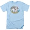 Wild Wings Jack By Water Jack Russel Dog Tee Light Blue Unisex T-shirt
