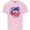 Torn Haiti Flag Haitian Day Football Unisexs Light Cotton TShirt
