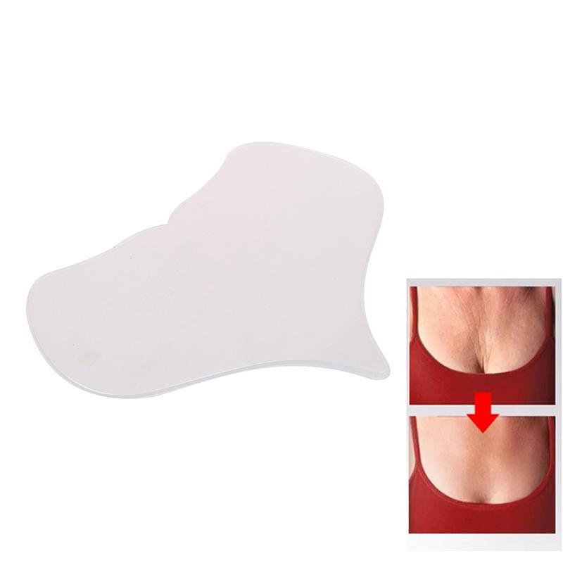 1PCS Silicone Anti-Wrinkle Chest Patch Reusable Transparent Skin Care Wrinkle Removal Pad for Smooth & Youthful Skin