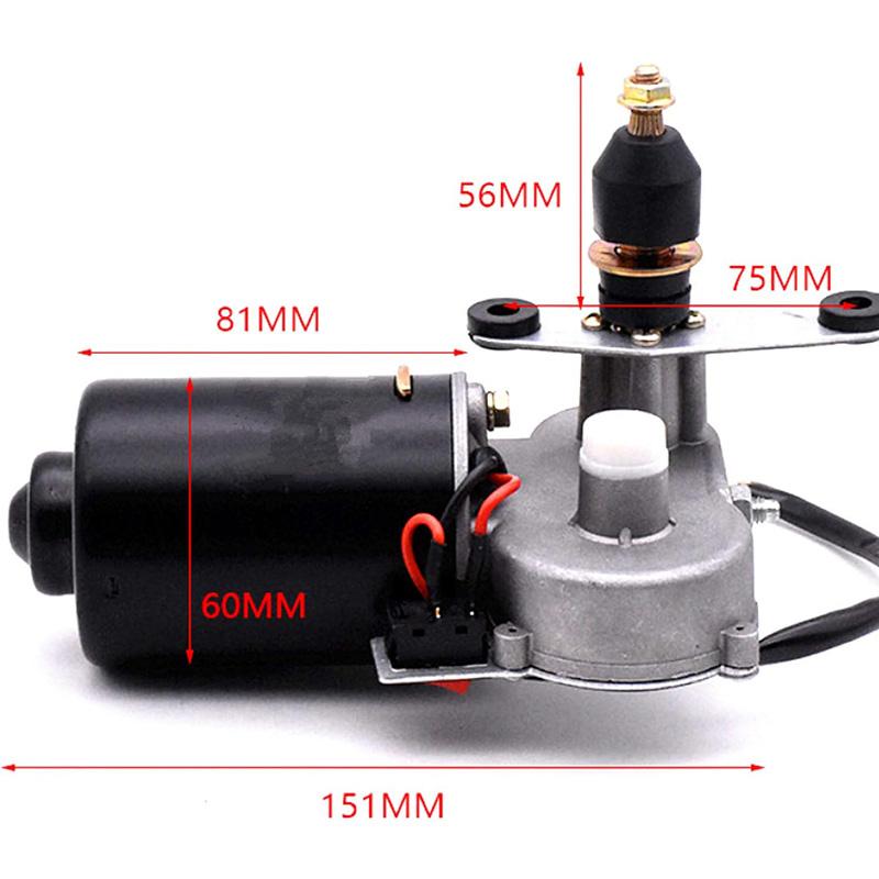 ATV Electric Window Windshield Wiper Motor Kit For Can-am Maverick x3 For Yamaha raptor 700 For cfmoto 500 UTV ATVs