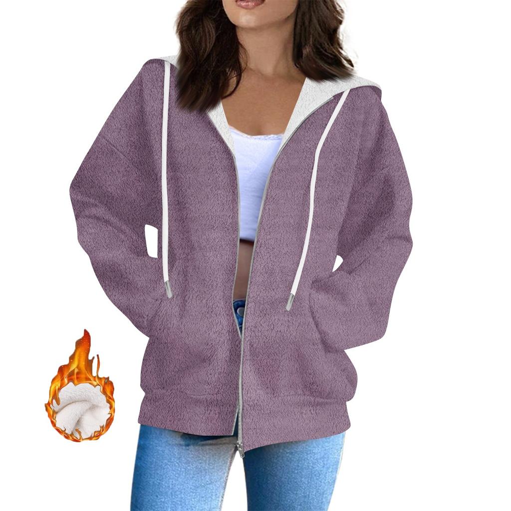 Women's Sweatshirt Sports Flannel Sweatshirt Long Sleeve Top Casual Hoodies Sweatshirt