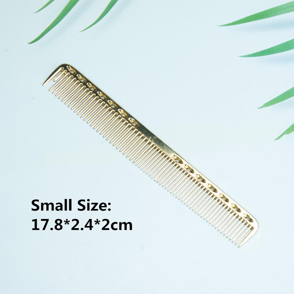 Space Aluminuml Hair Comb Pro Hairdressing Combs Hair Cutting Dying Hair Brush Barber Tools Salon Accessaries