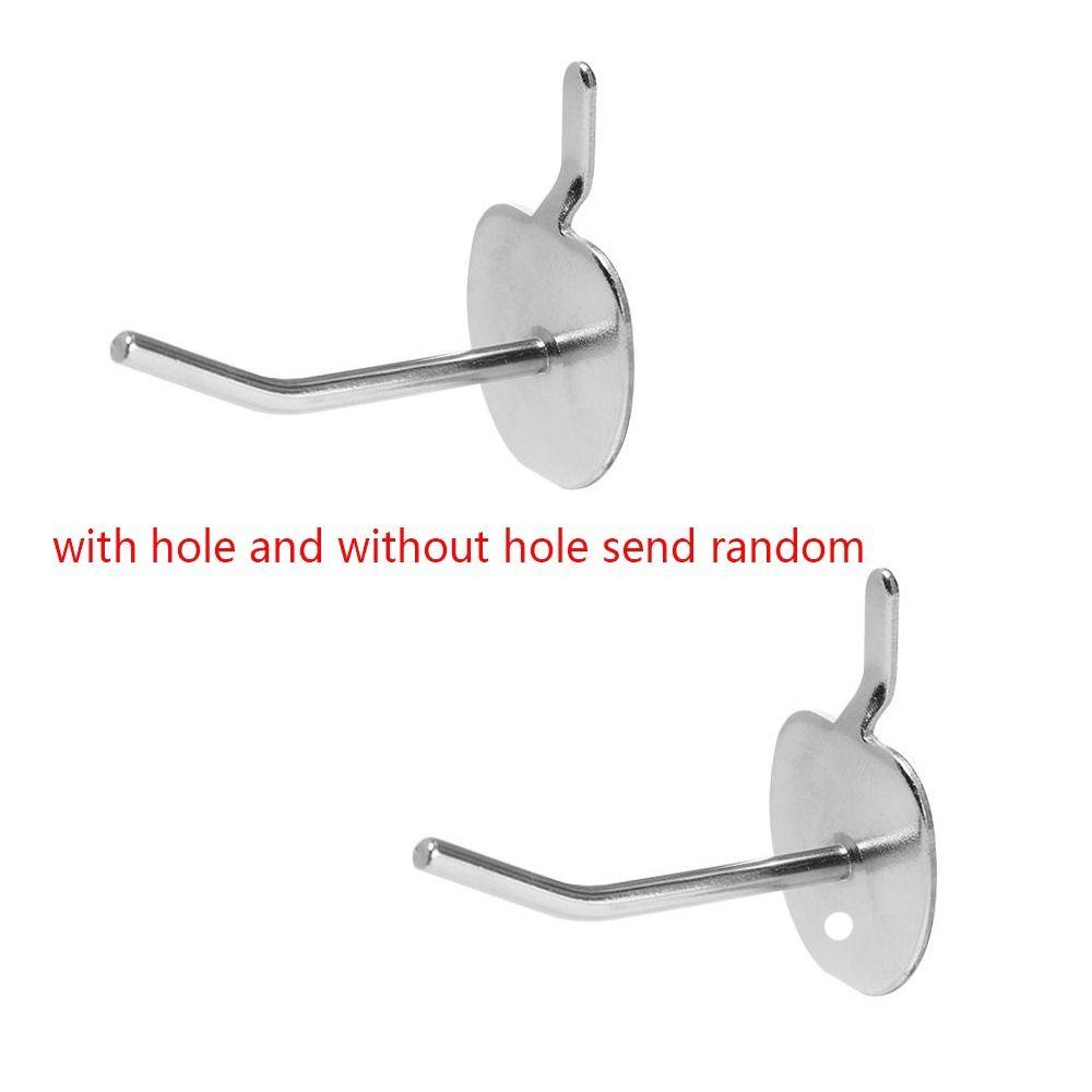 5Pcs Metal Home Holder Hang Fits Panel Storage Racks Goods Shelf Display Hooks Retail Shop Peg