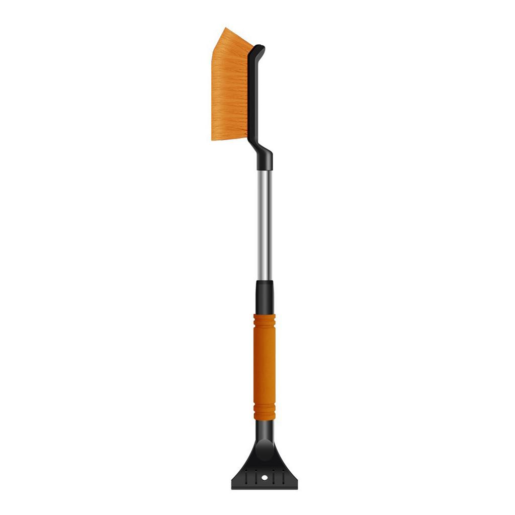 Ice Scraper Snow Brush Shovel Winter Auto Windshield Defrosting Tool Scratch-Free Bristle Head Brush Morning Commute Saviors