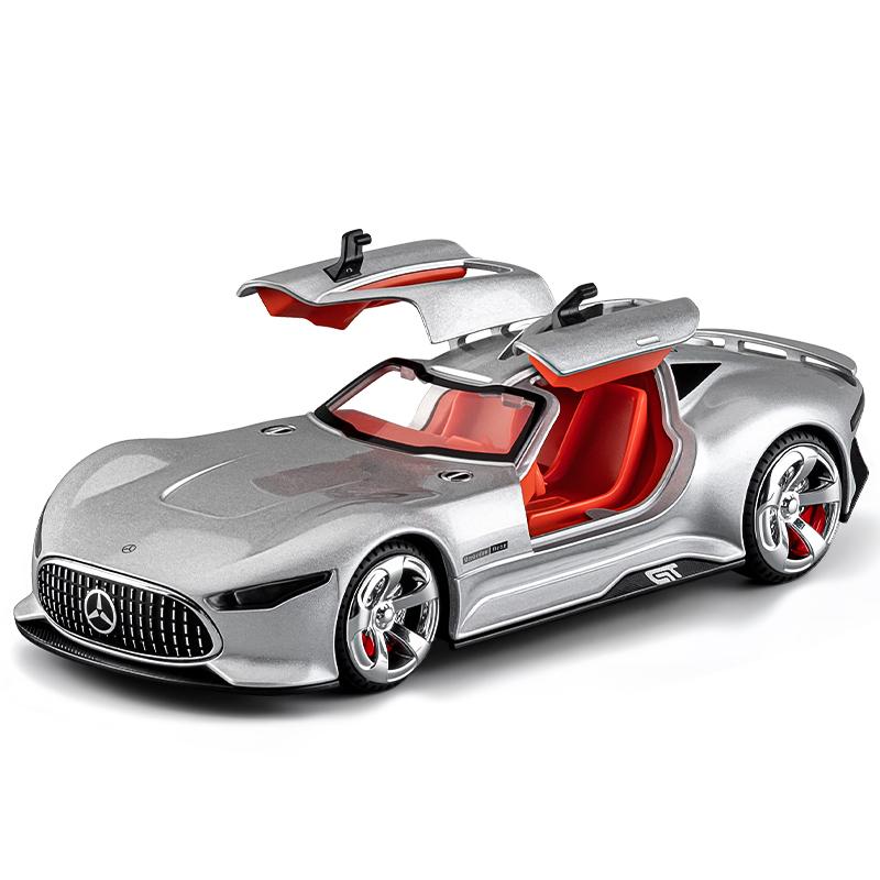 1:32 Benz AMG VISION GT Super Concept Sport Car Alloy Diecast Model Car High Simulation Children's Toy Car With Sound And Light