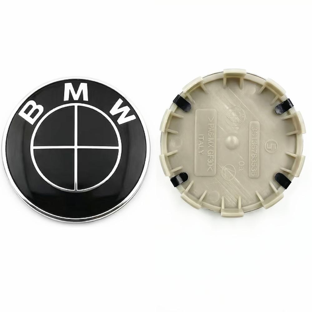 4Pcs 56mm/68mm Wheel Center Caps BMW–Fit for X1 X3 X5 E70 E71 X6 M3 F30 F20 F10 F11 G30 E36 E46 E53 E90 E91 E60 E61 E93