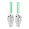 BICYCLE ACCESSORIES,001 Green--Neon LED Wheel Valve Caps for Bicycle, 2 Pieces, Car Light, Bicycle Accessories,
