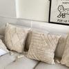 Набор подушек для дивана с этническими кисточками, прикроватная подушка для офиса, поясничная подушка