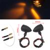 1 Pair Vintage Motorcycle Turn Signal Light Moto Blinker Indicator Lights for Honda Yamaha Suzuki Harley Kawasaki Accessories