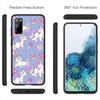 for Samsung Galaxy S25 S24 S23 iPhone 17 16 15 Xiaomi Redmi Note 14 13 12 11 Plus Pro Max XR A37 Phone Case Wallpaper Unicornl Horse OPPO Huawei Cover