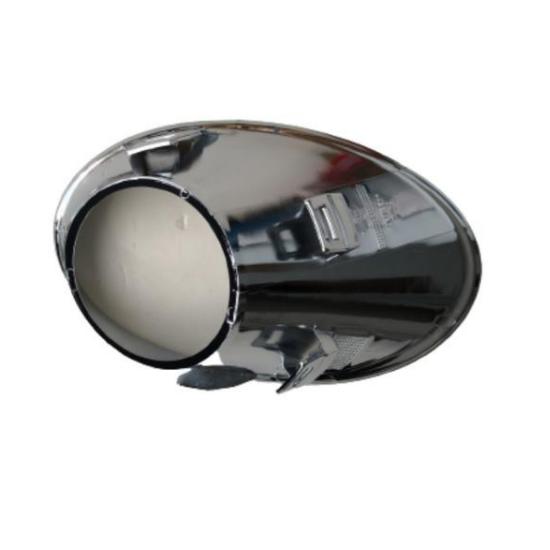 Для Megane Mk3 III рамка противотуманной фары никель правая левая 2 шт.. Набор хромированных автомобильных аксессуаров Oem 261521021R