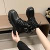 British Style Thick-soled Thin Short Boots Martin Boots Women's 2025 Autumn and Winter New Internet Celebrity Versatile Single Boots Children