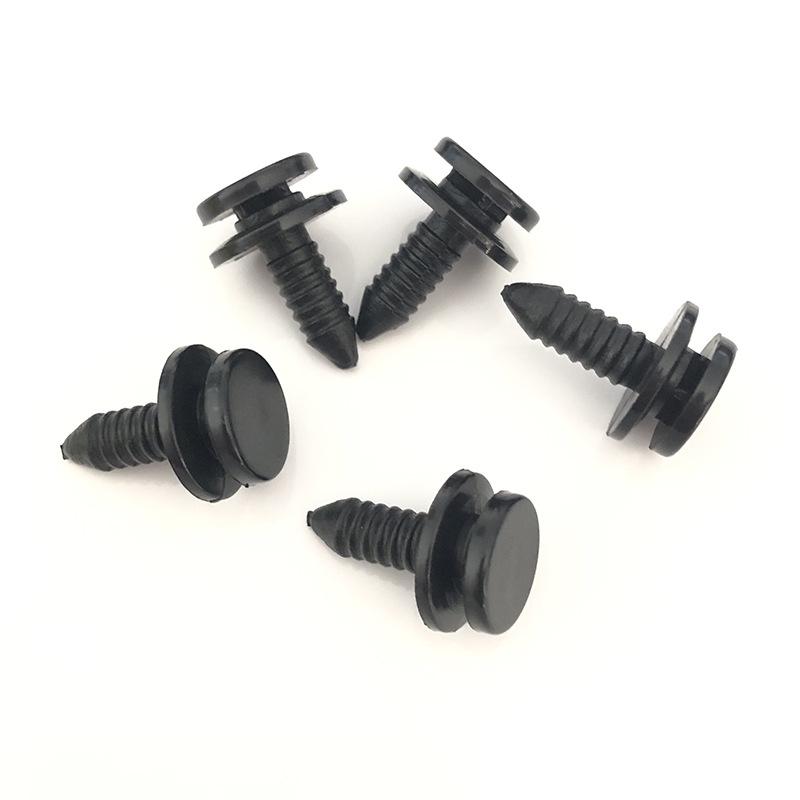 Черные клипсы для внутренней панели для Porsche Volkswagen - Декоративные пластиковые крепежи